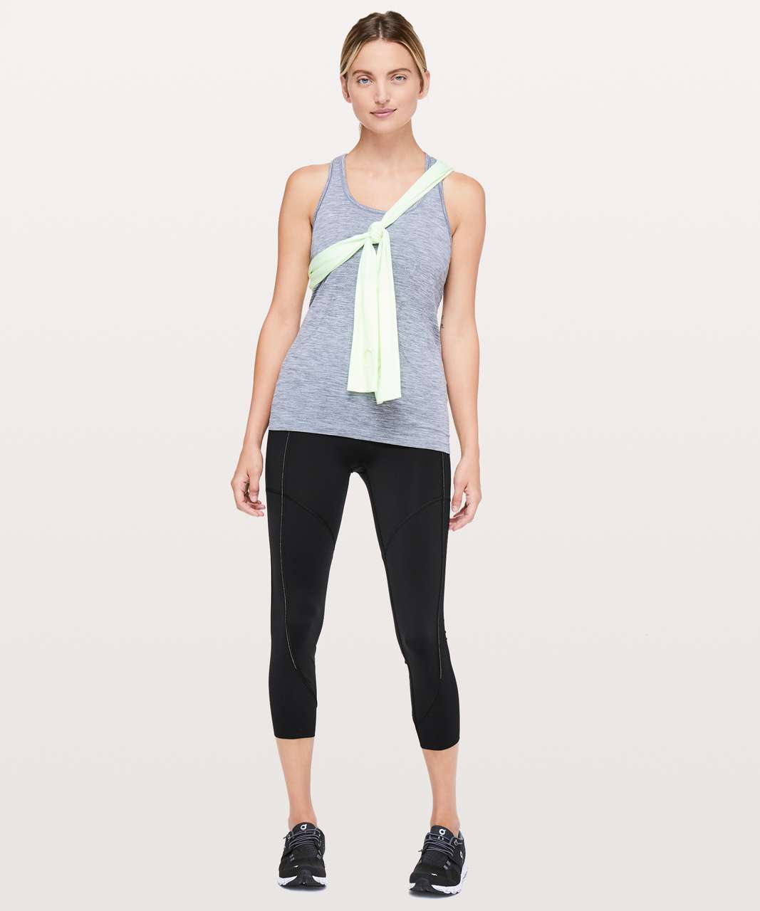 Lululemon Run The Course Crop *23" - Black