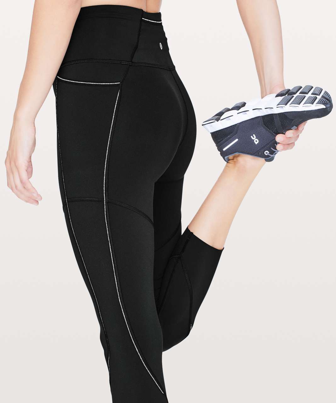 Lululemon Run: Stay On Course Tight - Black - lulu fanatics