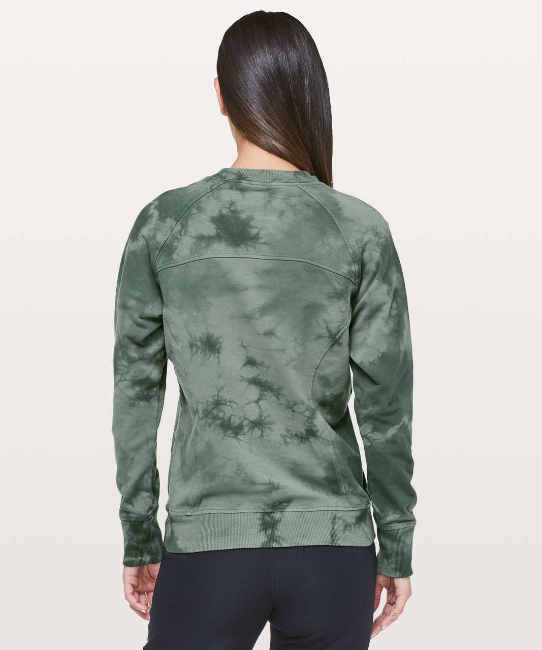 Lululemon Scuba Crew *Shibori - Shibori Misty Meadow Deep Ivy