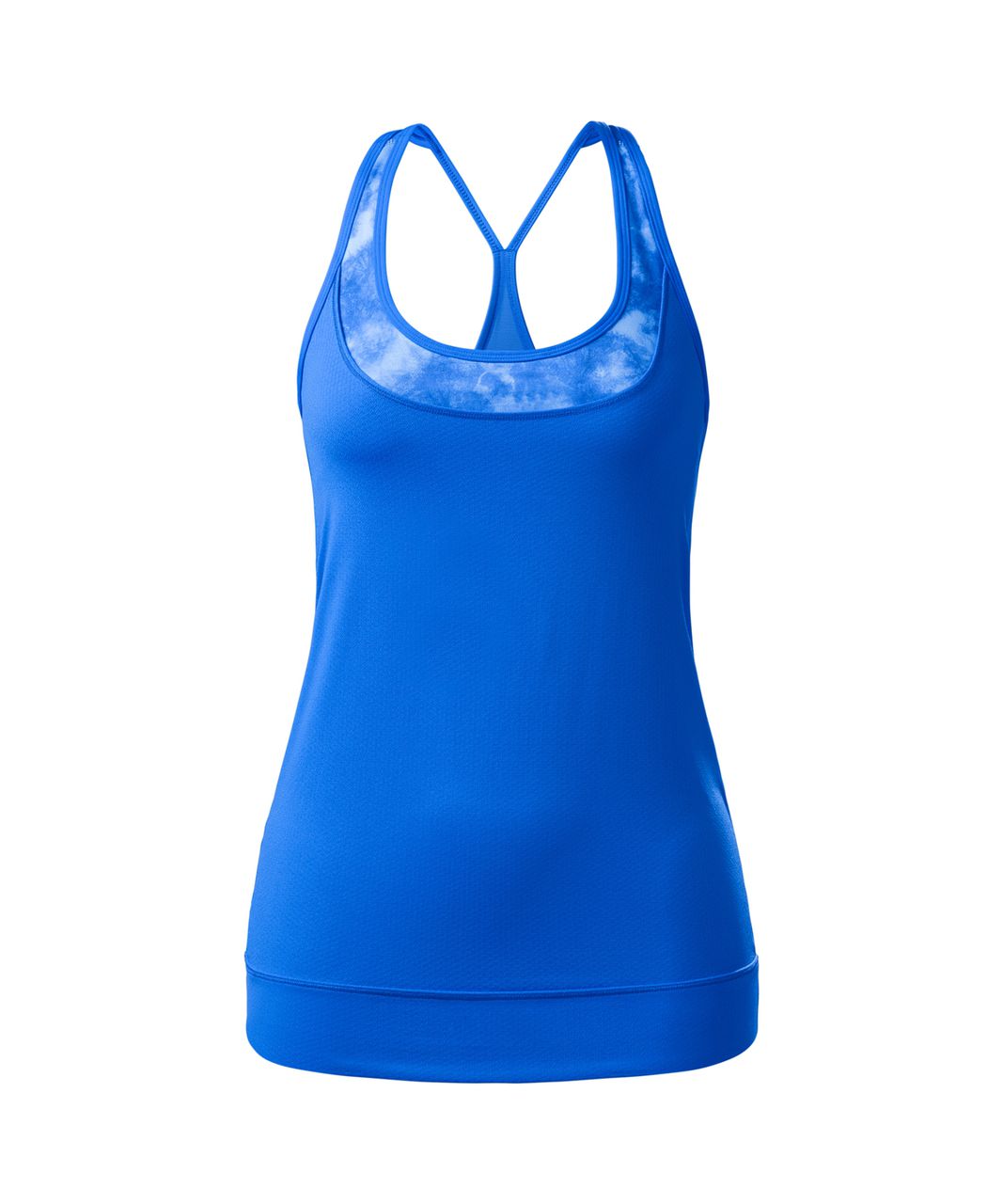 Lululemon Minimalist Tank - Pipe Dream Blue / Mini Tidal Trip Pipe