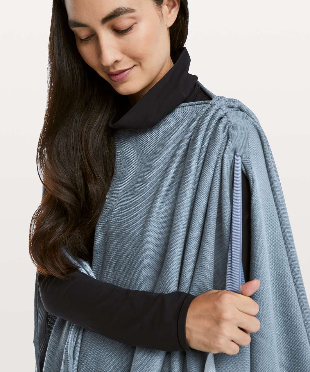 Lululemon Hearts Compass Poncho - Blue Denim