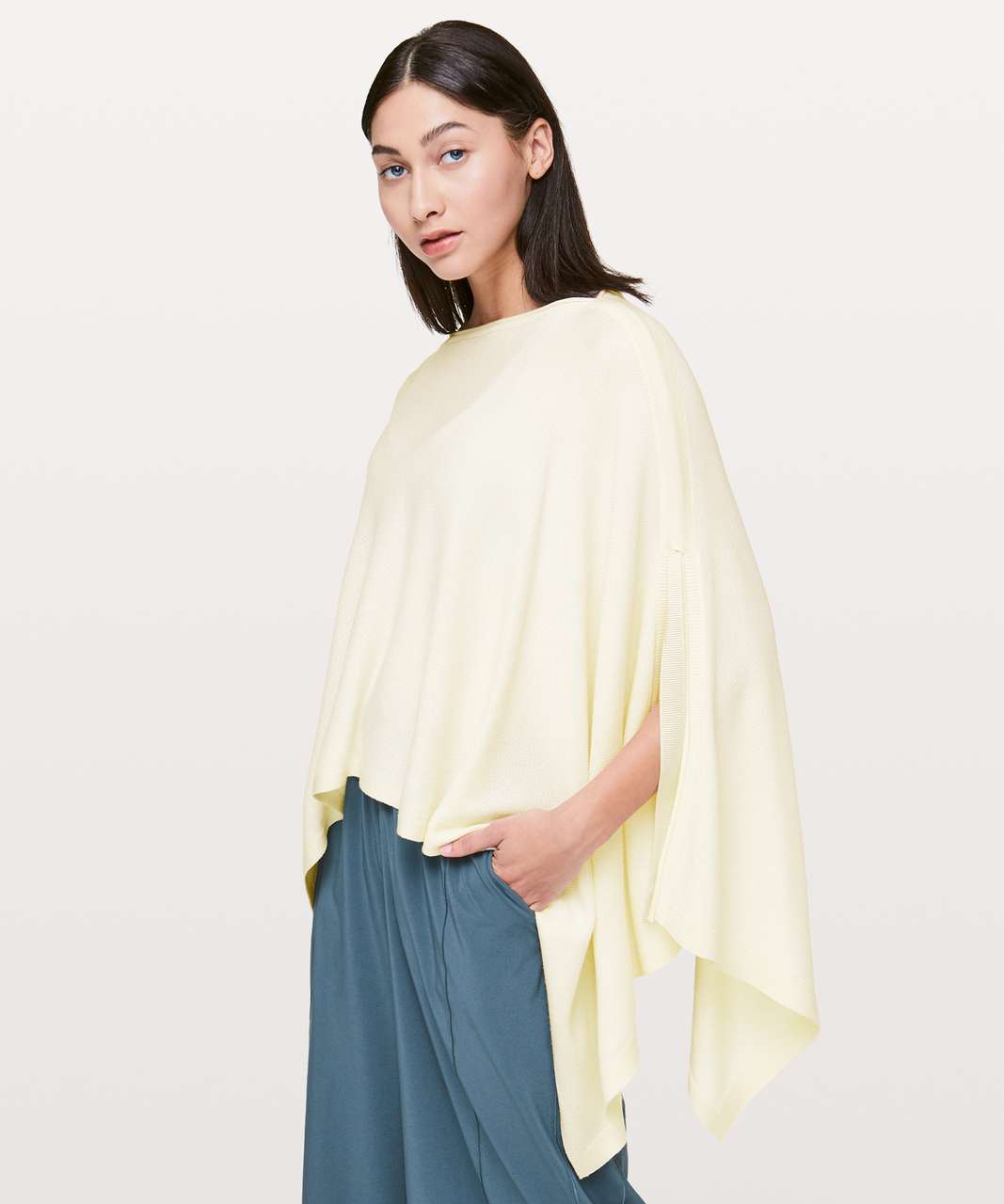 Lululemon Hearts Compass Poncho - Light Ivory