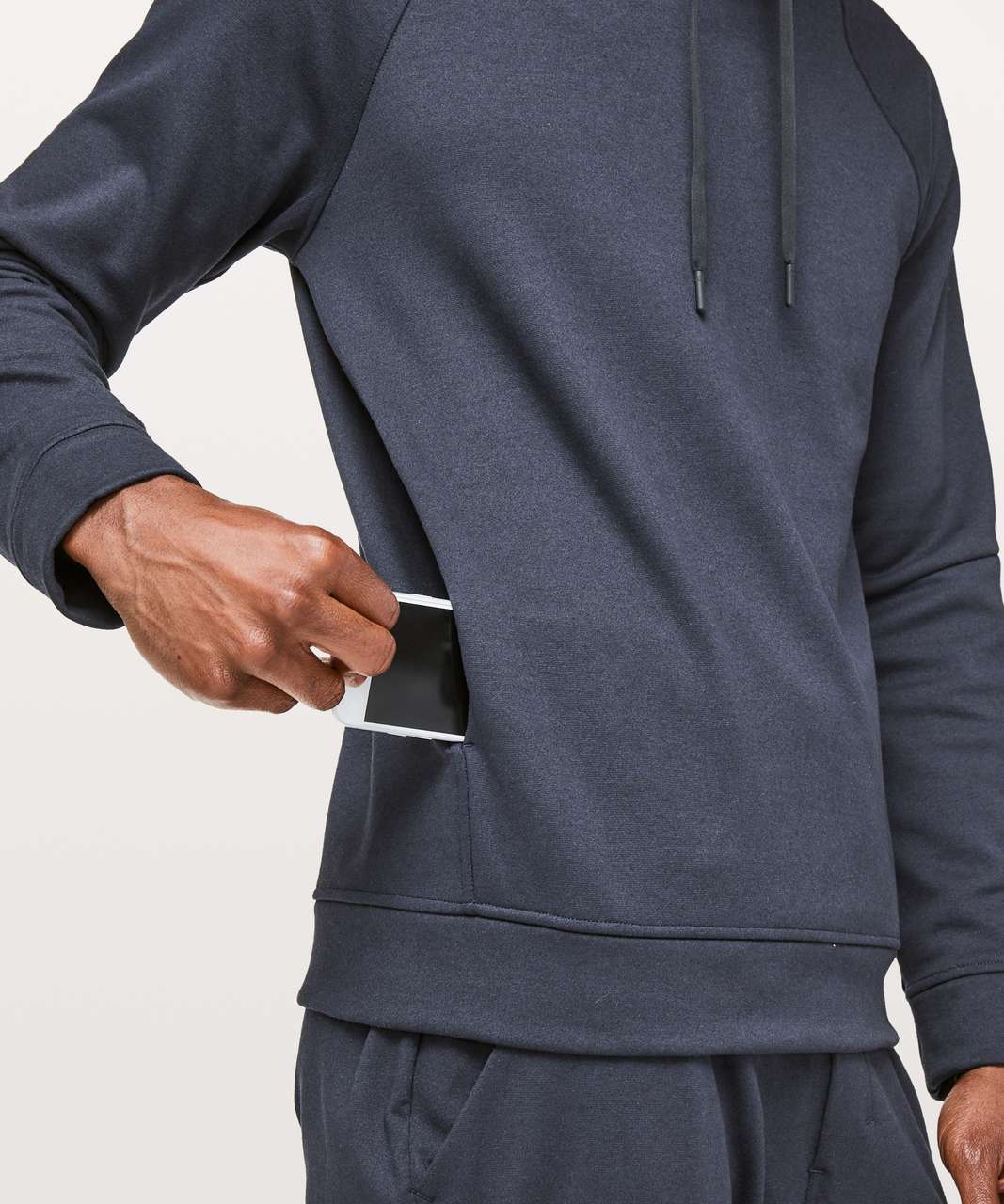 Lululemon City Sweat Pullover Hoodie *Thermo - Heathered Nautical Navy ...