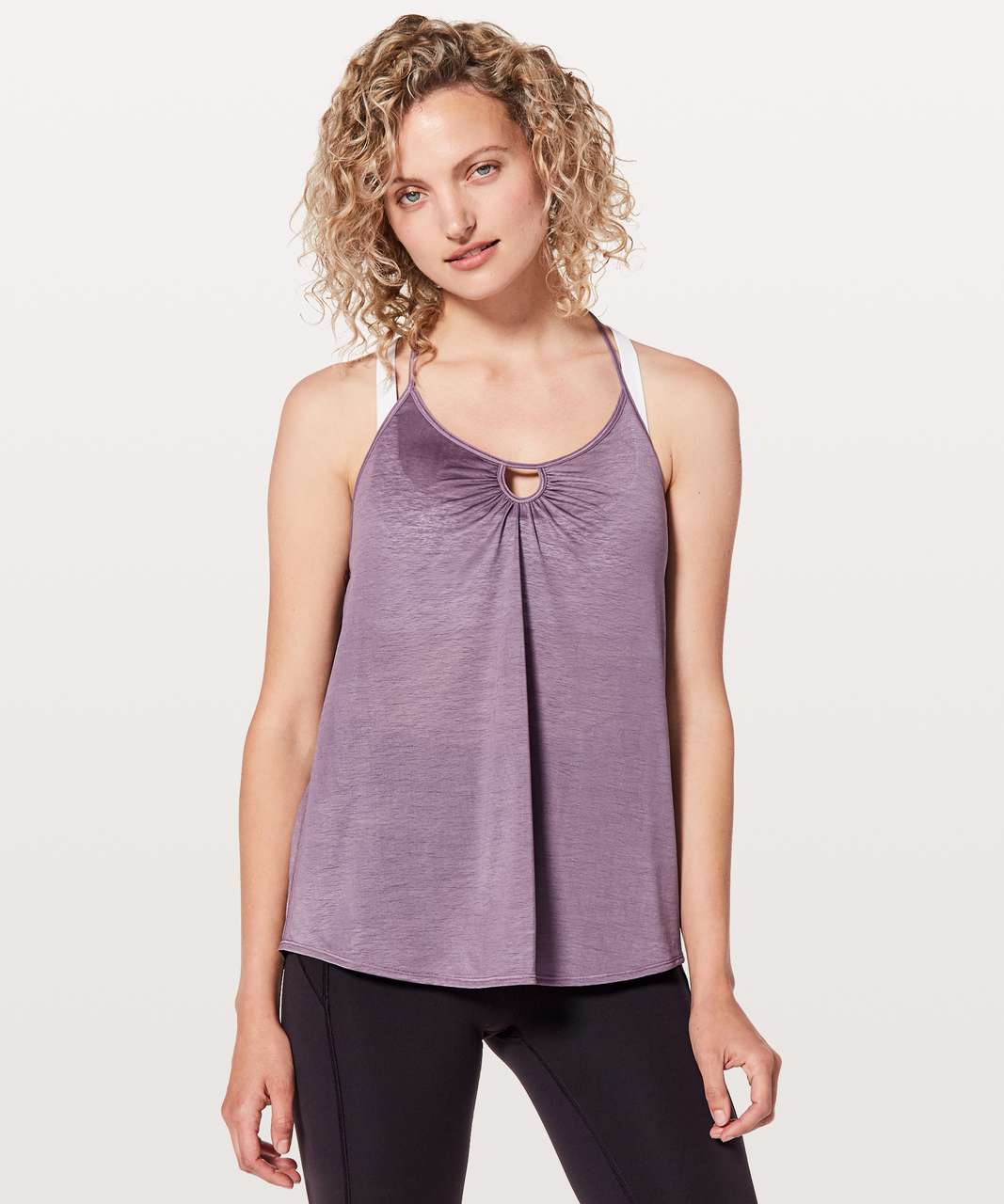 Lululemon Tighten Up Tank - Smoked Mulberry