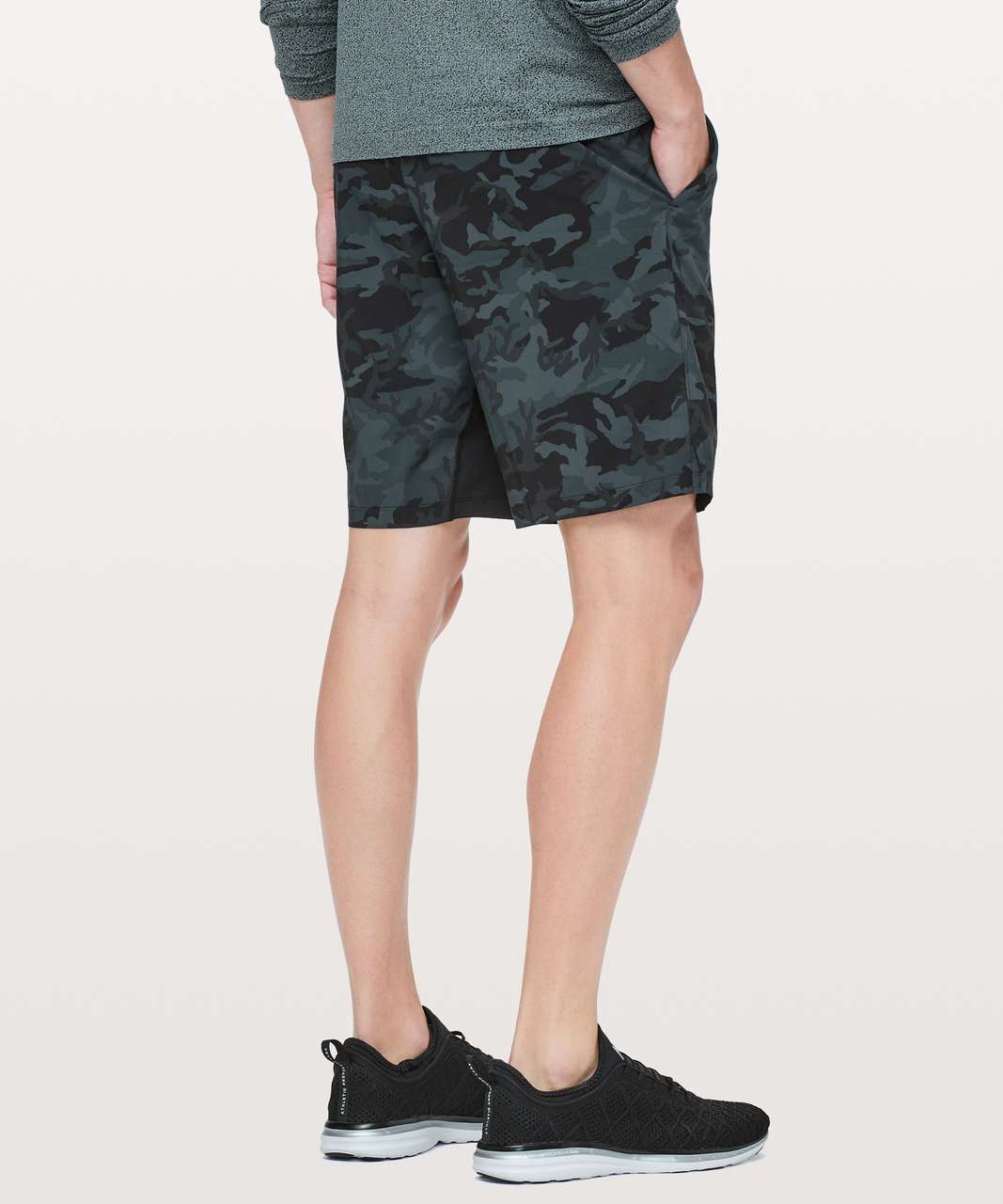 Lululemon Fast and Free Short 10 - Incognito Camo Multi Grey