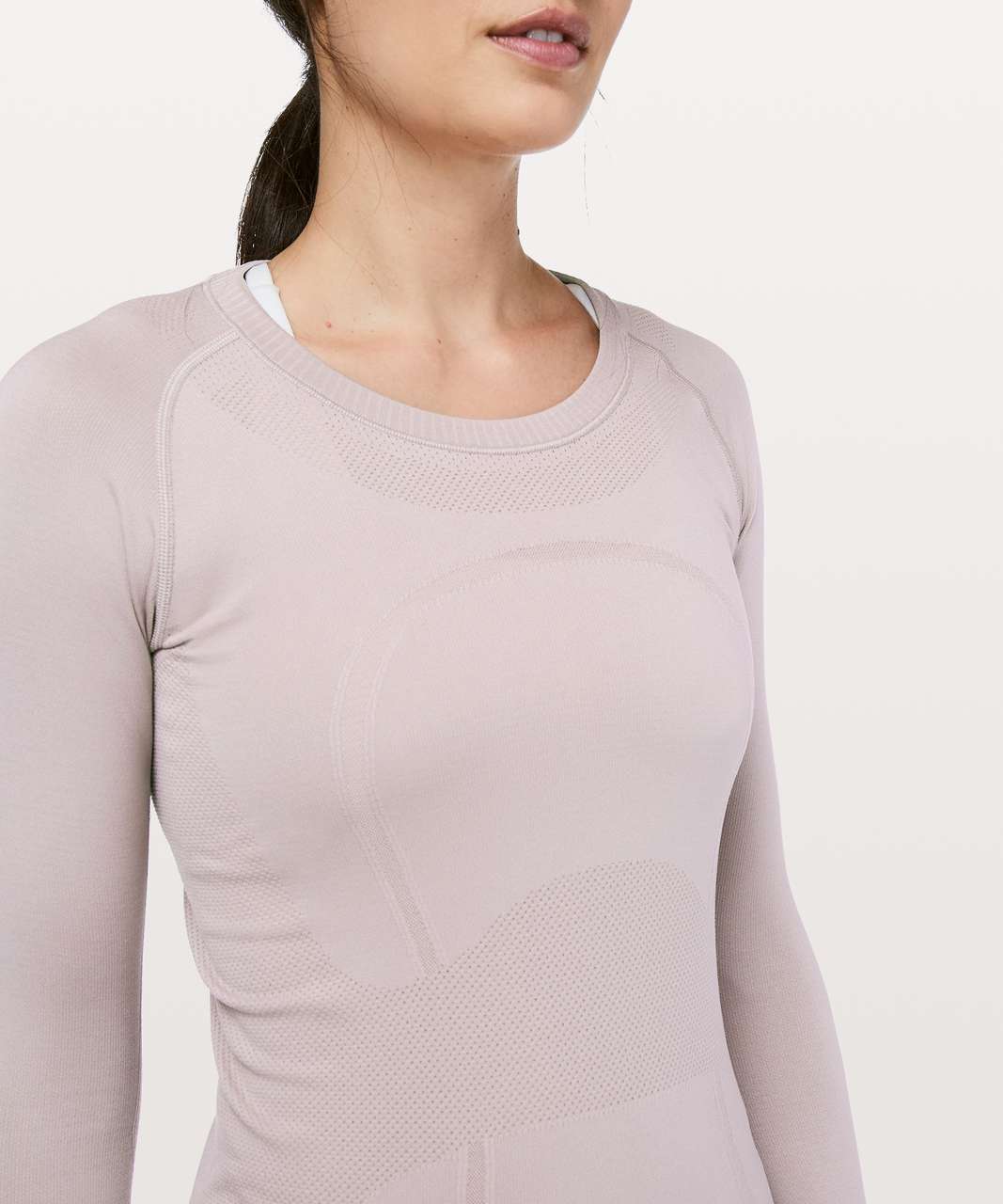 Lululemon Swiftly Tech Long Sleeve Crew - Smoky Blush / Smoky Blush