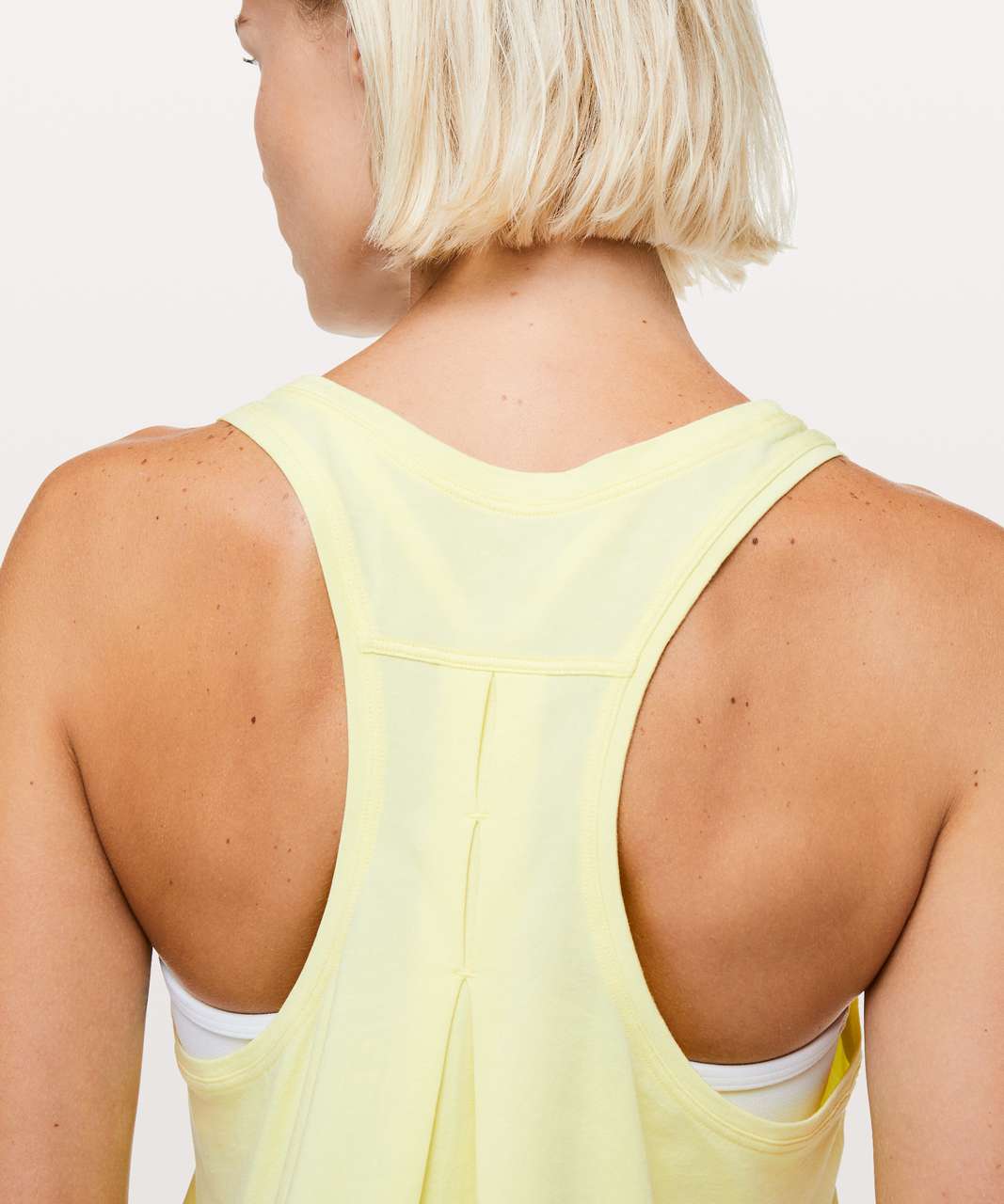 Lululemon Love Tank *Pleated - Lemon Ice