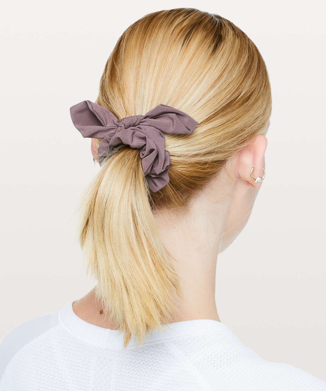 Lululemon Uplifting Scrunchie *Bow - Antique Bark