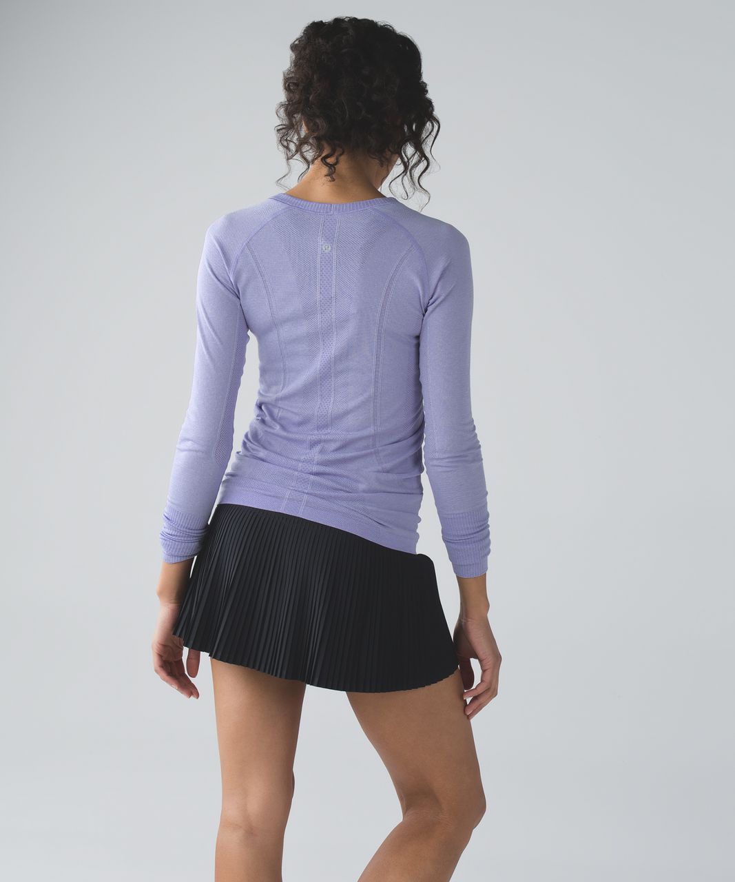 Lululemon Swiftly Tech Long Sleeve Crew - Heathered Lilac