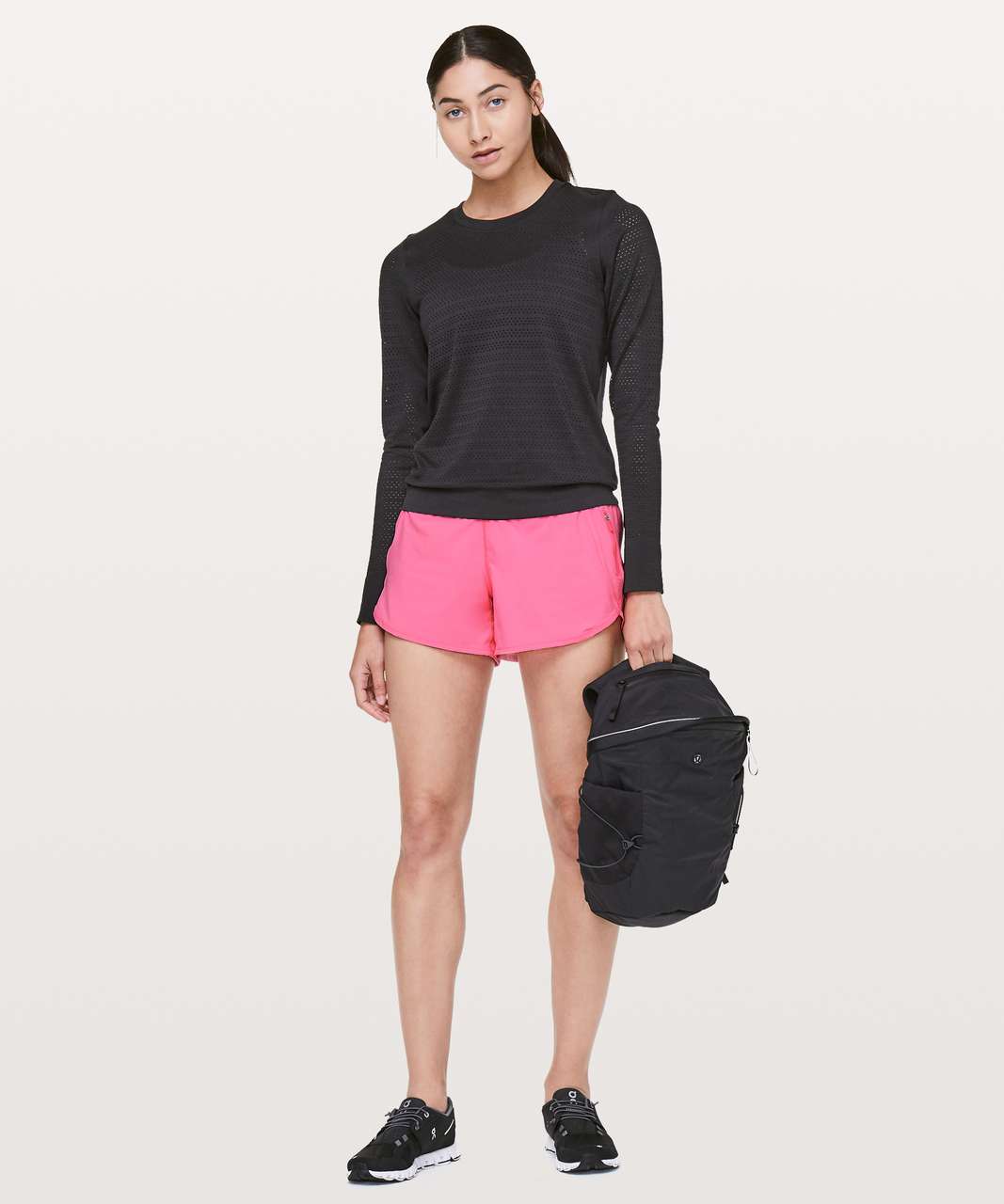 Lululemon Tracker Short V *4 - Pink Punch - lulu fanatics