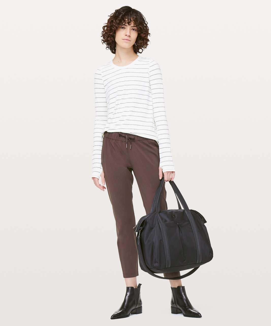 Lululemon On the Fly 7/8 Pant *Woven - Vintage Gold - lulu fanatics