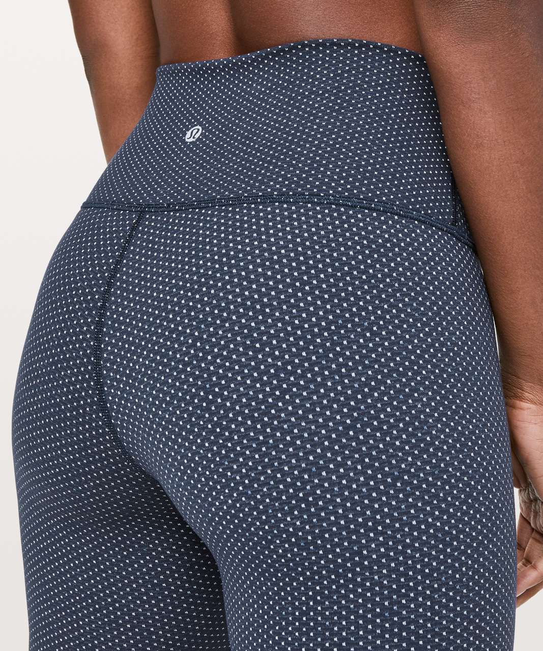 Lululemon Wunder Under Hi-Rise 7/8 Tight *25" - Pacific Pointe Jacquard True Navy Onyx Blue