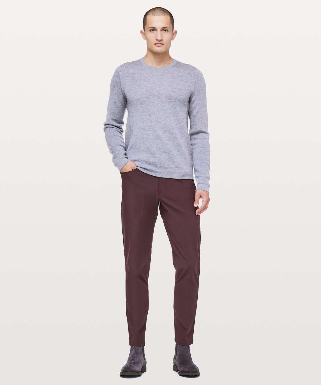 Lululemon ABC Pant Classic *32" - Black Plum