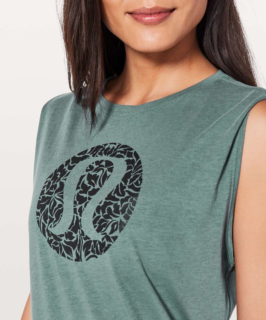 Lululemon Brunswick Muscle Tank *Expression - Graphite Green