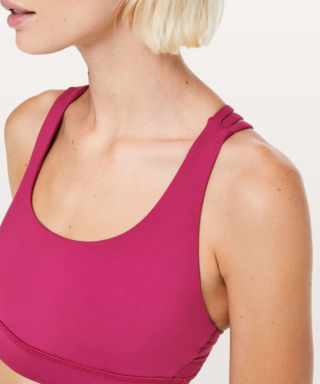 Lululemon Energy Bra *Peek - Star Ruby