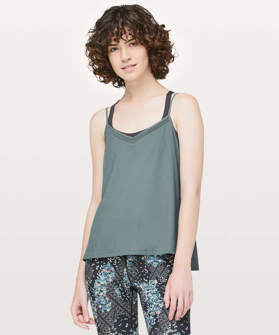 Lululemon Final Count Tank - Sea Steel