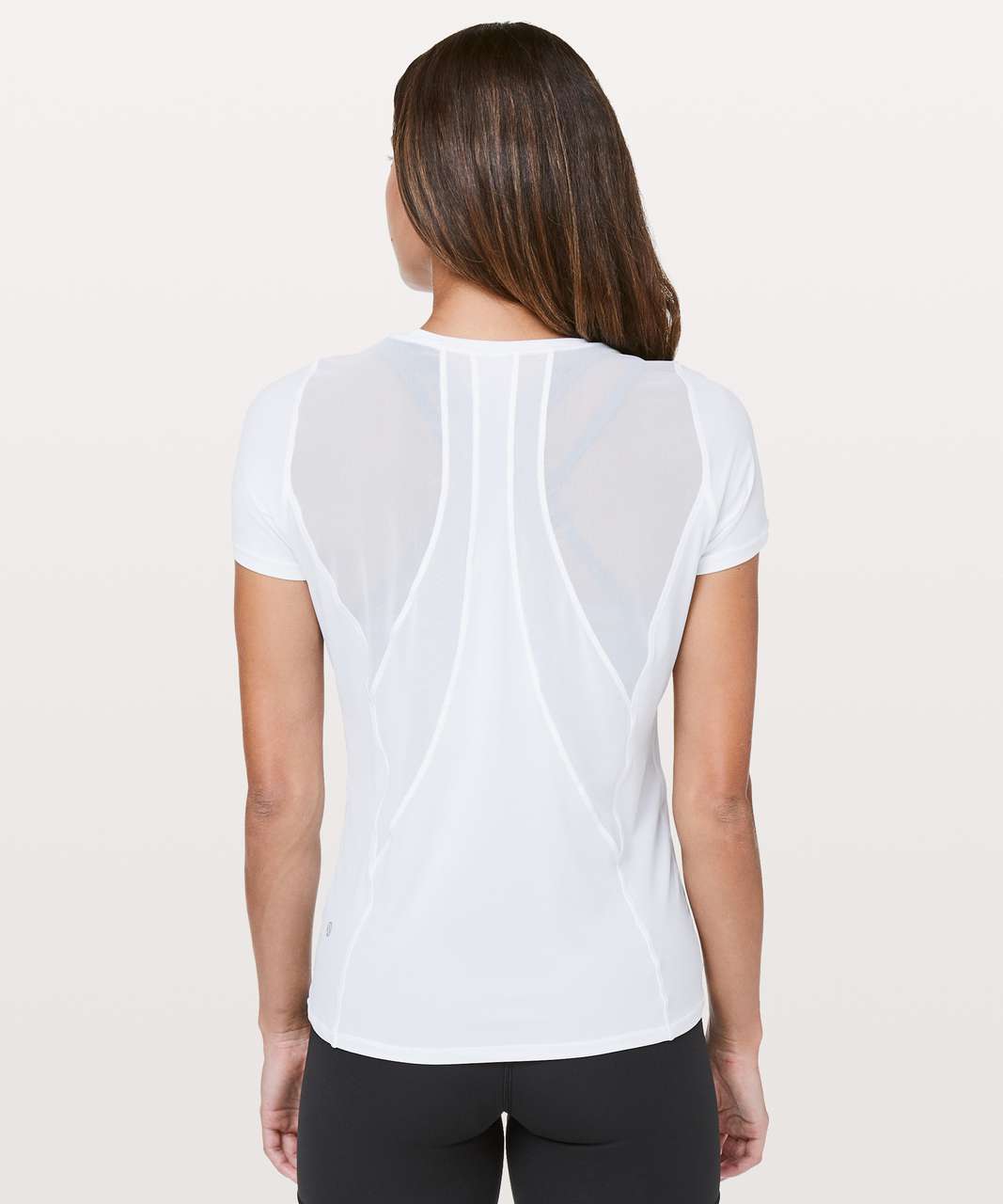 Lululemon Seek The Heat Short Sleeve - White - lulu fanatics