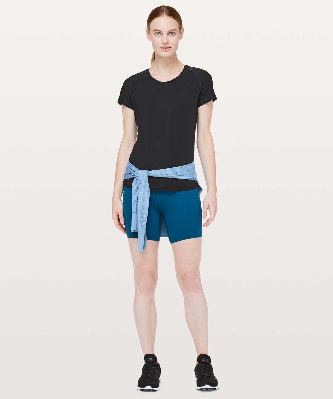 Lululemon Seek The Heat Short Sleeve - Black