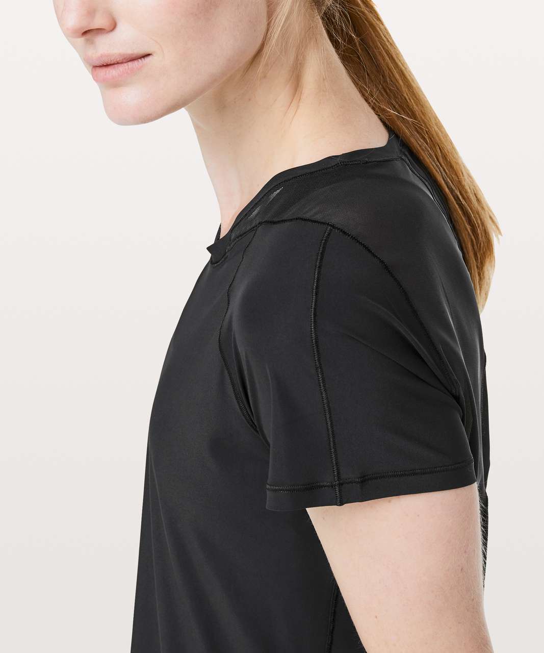 Lululemon Seek The Heat Short Sleeve - Black