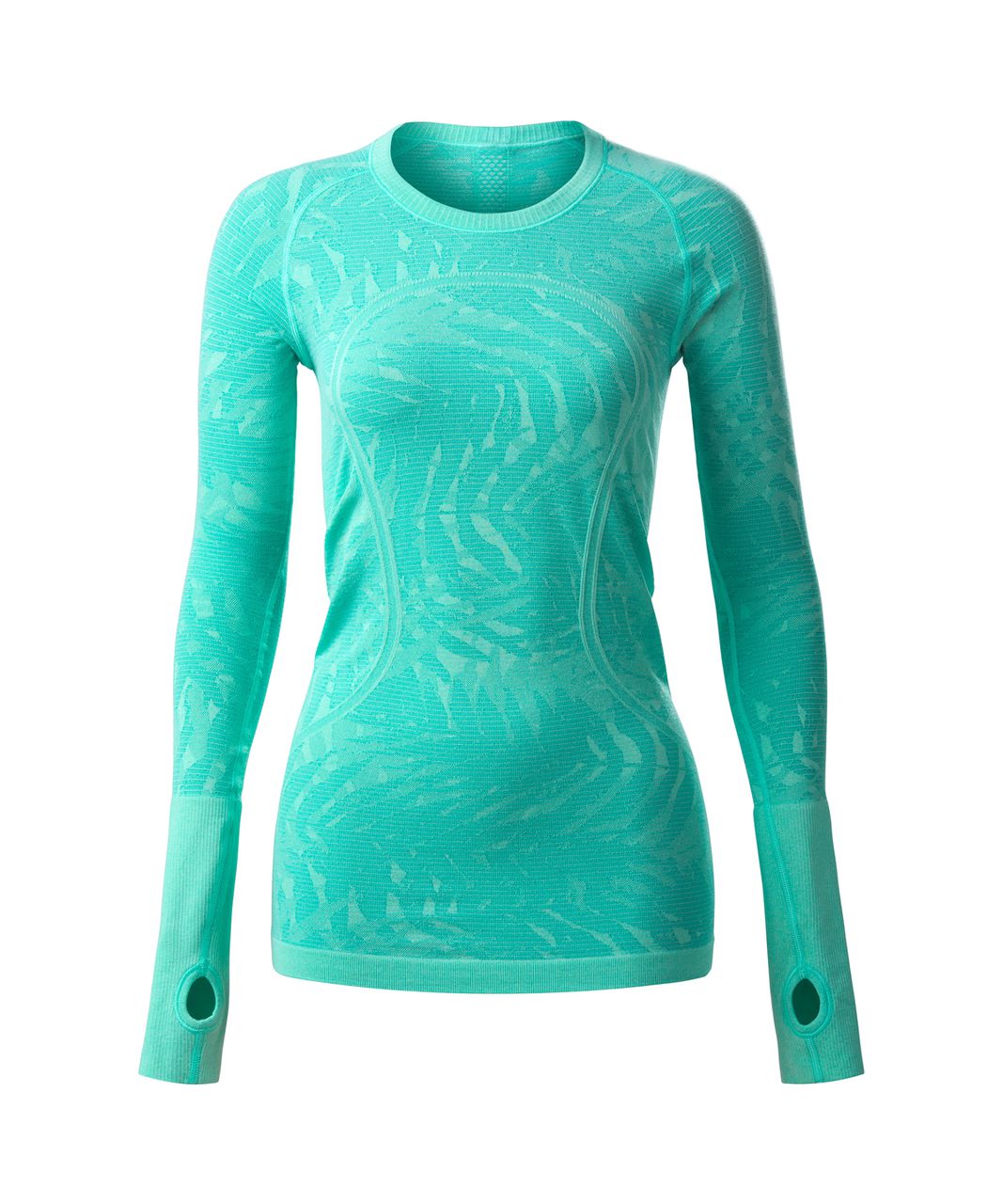 Lululemon Swiftly Tech Long Sleeve Crew - Heathered Bali Breeze