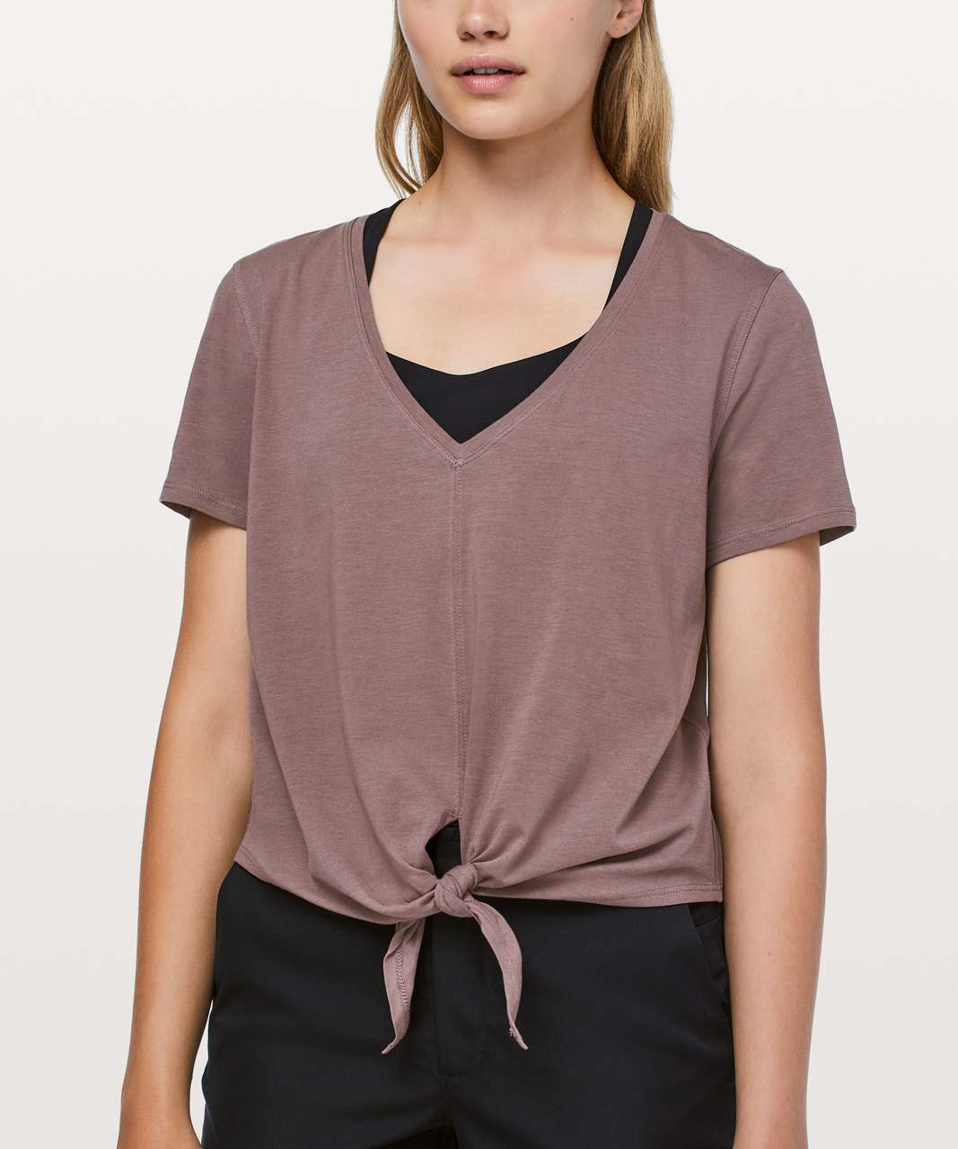 Lululemon Knot Gonna Fly Tee - Antique Bark