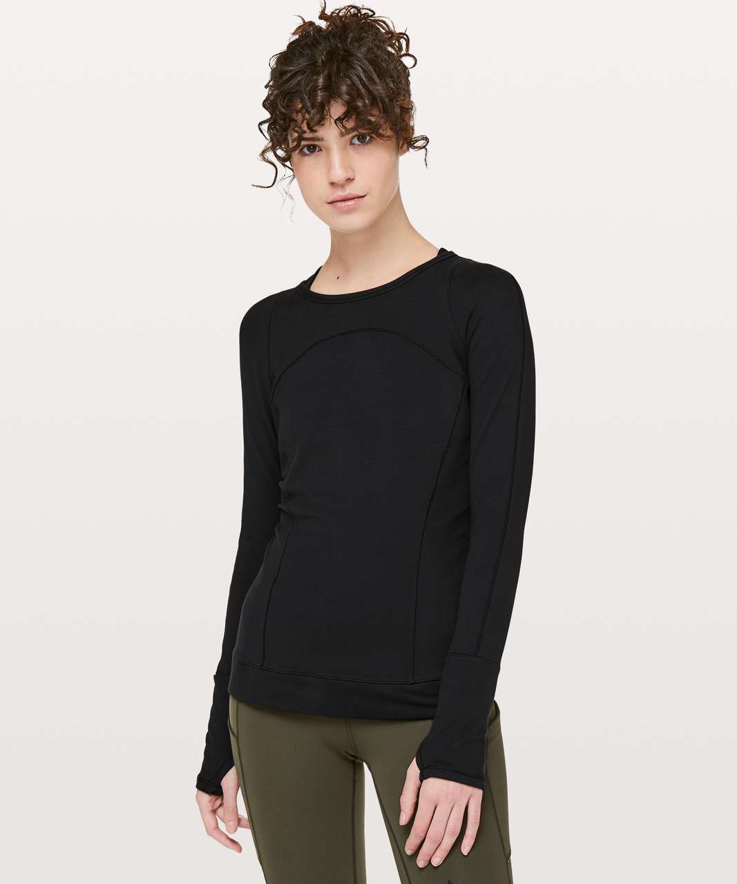 Lululemon Cypress Kiss Long Sleeve - Black - lulu fanatics