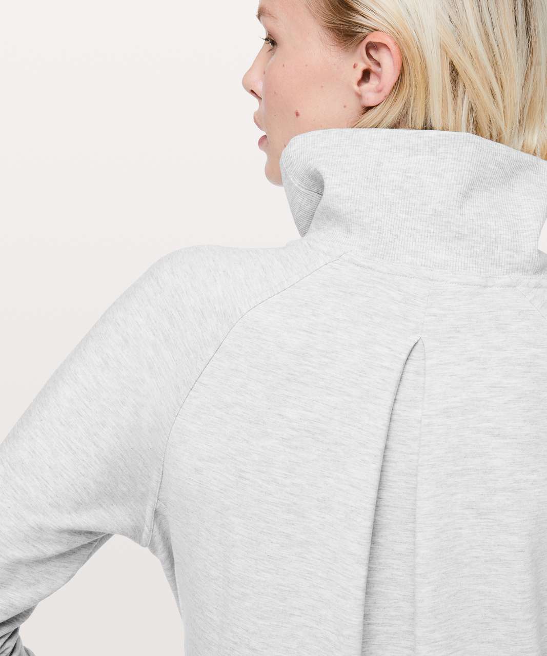 Lululemon Scuba Pullover - Heathered Core Ultra Light Grey - lulu fanatics