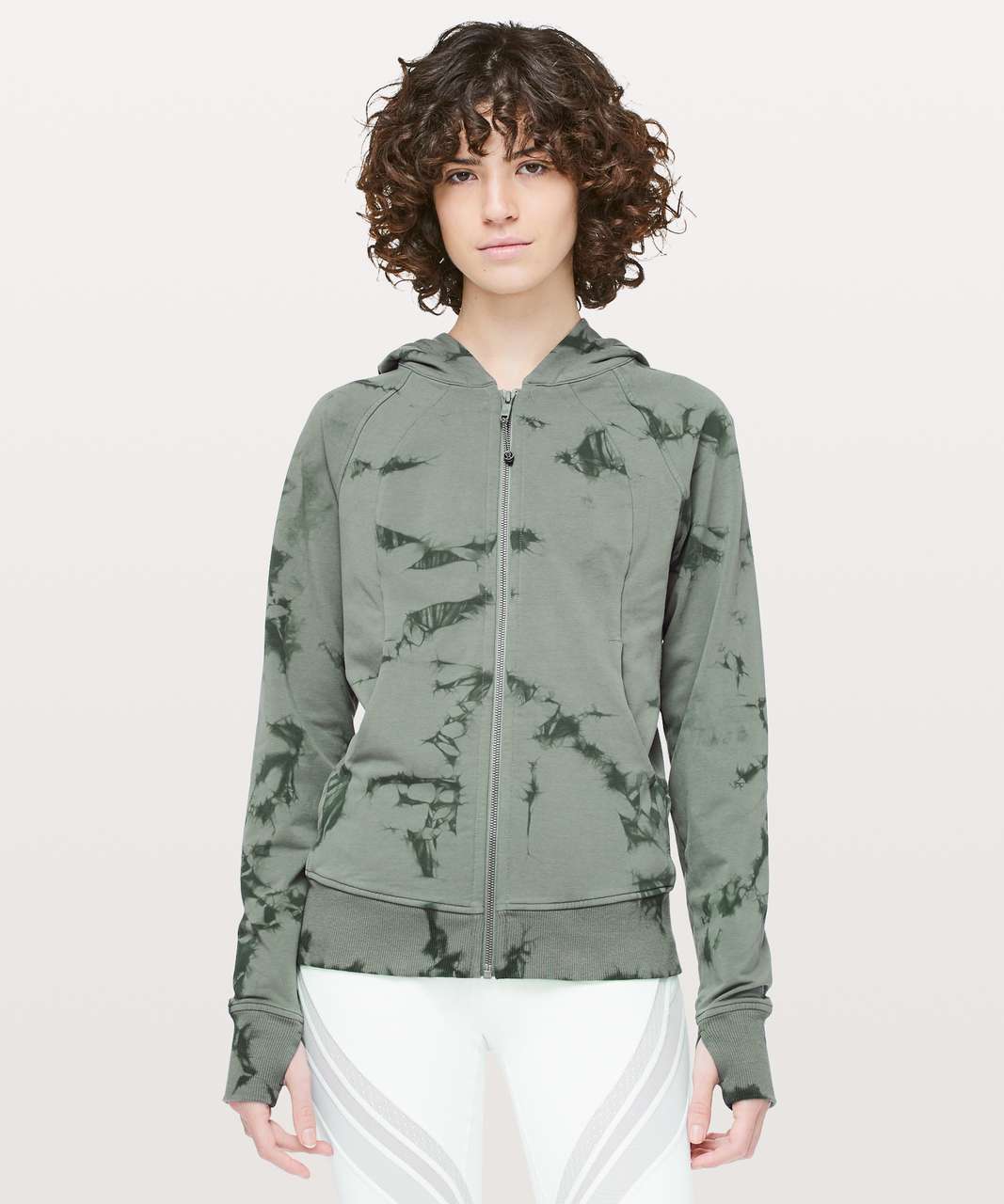 Lululemon Scuba Hoodie *Light Cotton Fleece Shibori - Shibori Misty Meadow  Deep Ivy - lulu fanatics