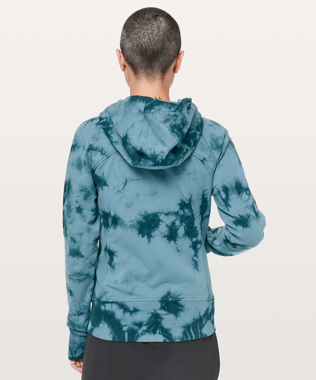 Lululemon Scuba Hoodie *Light Cotton Fleece Shibori - Shibori Slate Blue Jet Blue