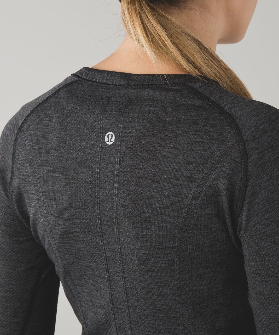 Lululemon Swiftly Tech Long Sleeve Crew - Heathered Dark Slate