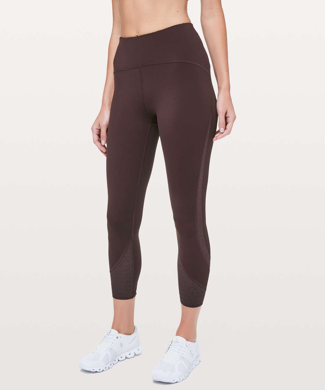 Lululemon Time To Sweat Crop 23 in Dark Olive Size 4 W6AWSS