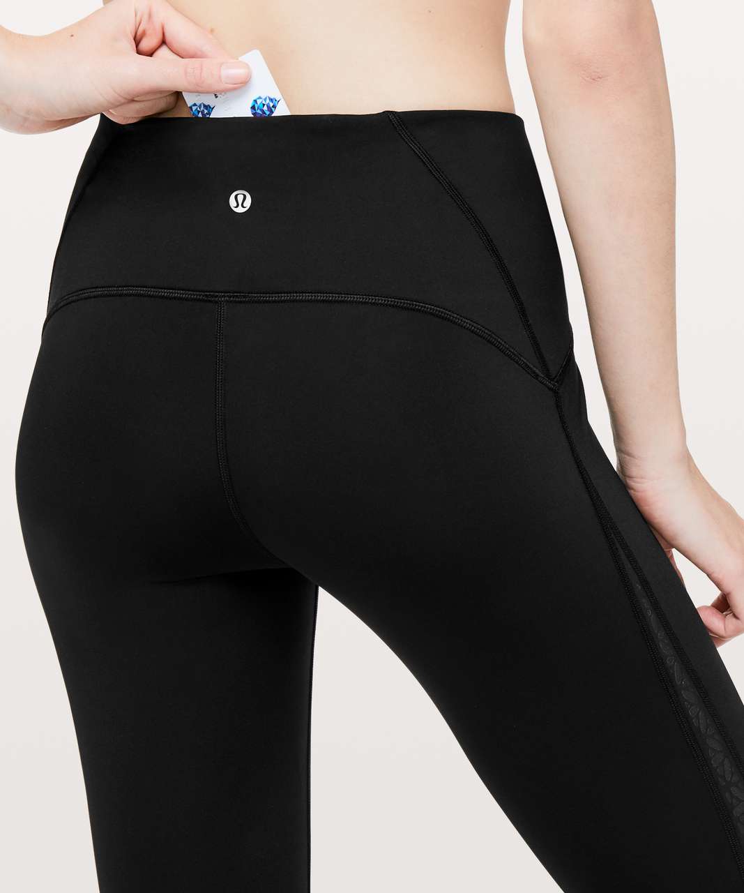 Lululemon Strength & Sweat Crop *23" - Black