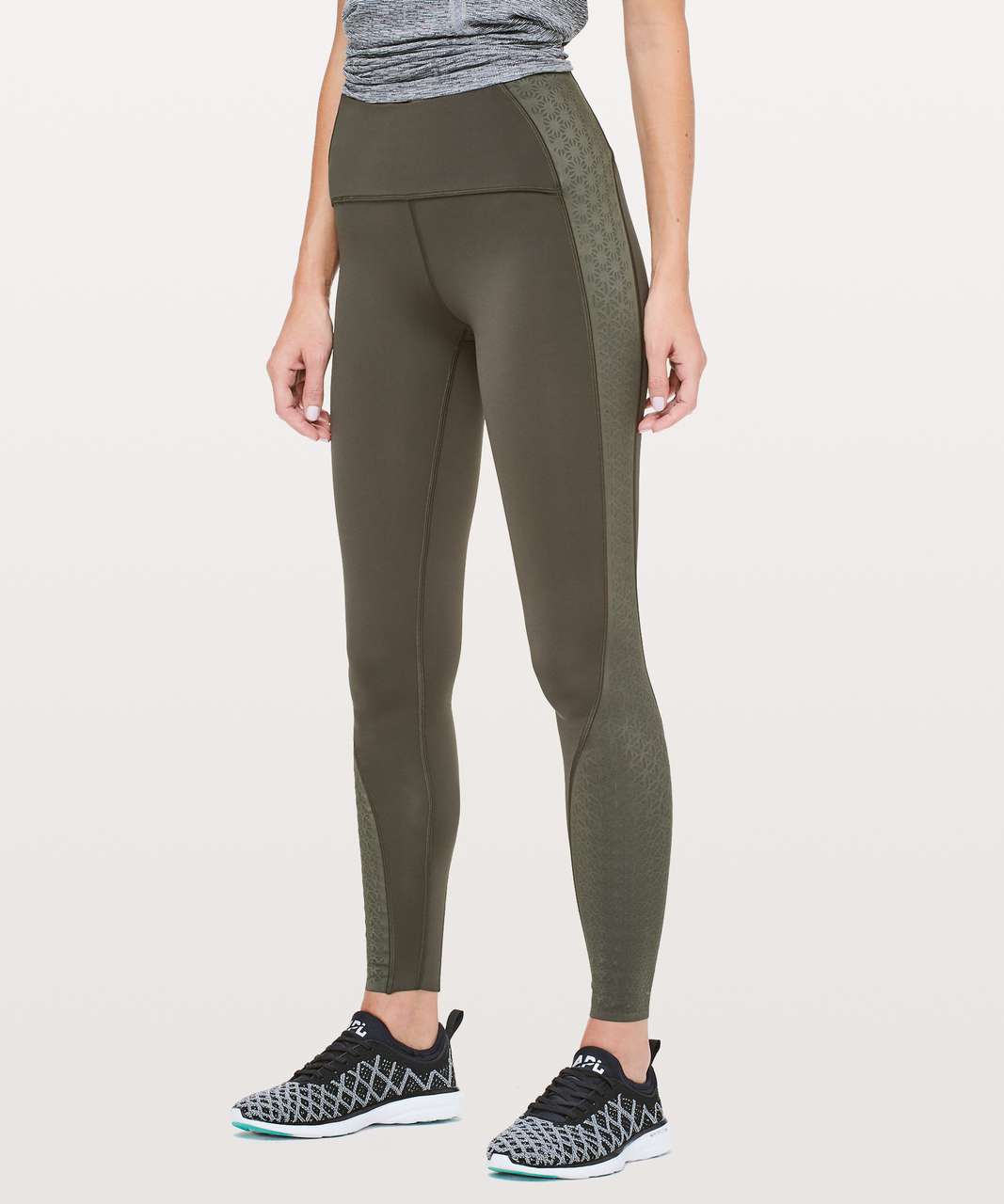 Lululemon Strength & Sweat Tight *28" - Dark Olive