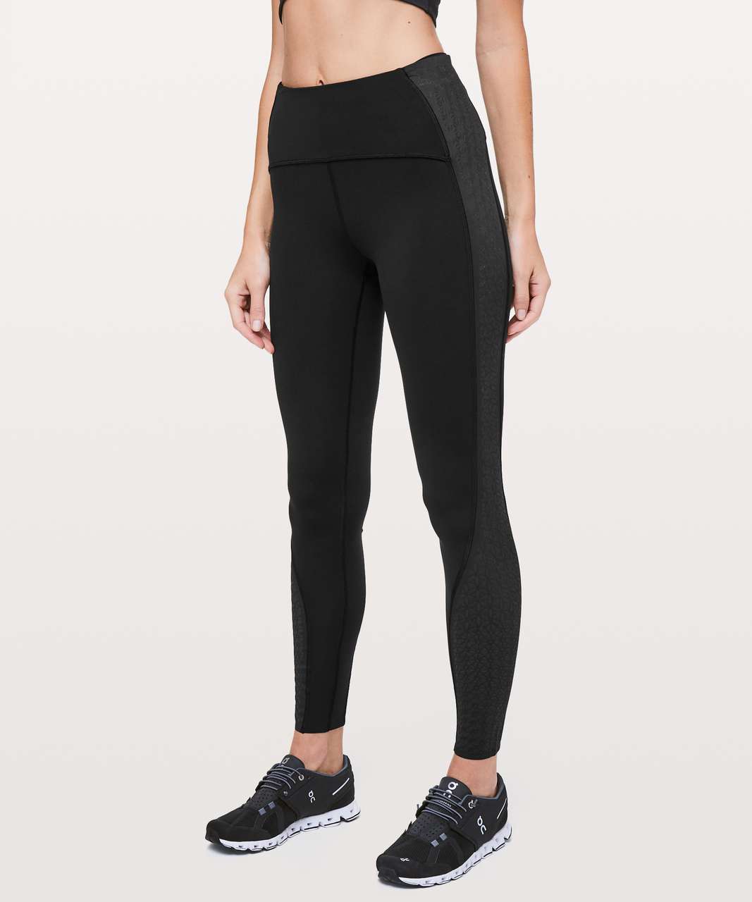 Leggings Lululemon Black size 10 US in Spandex - 41671975