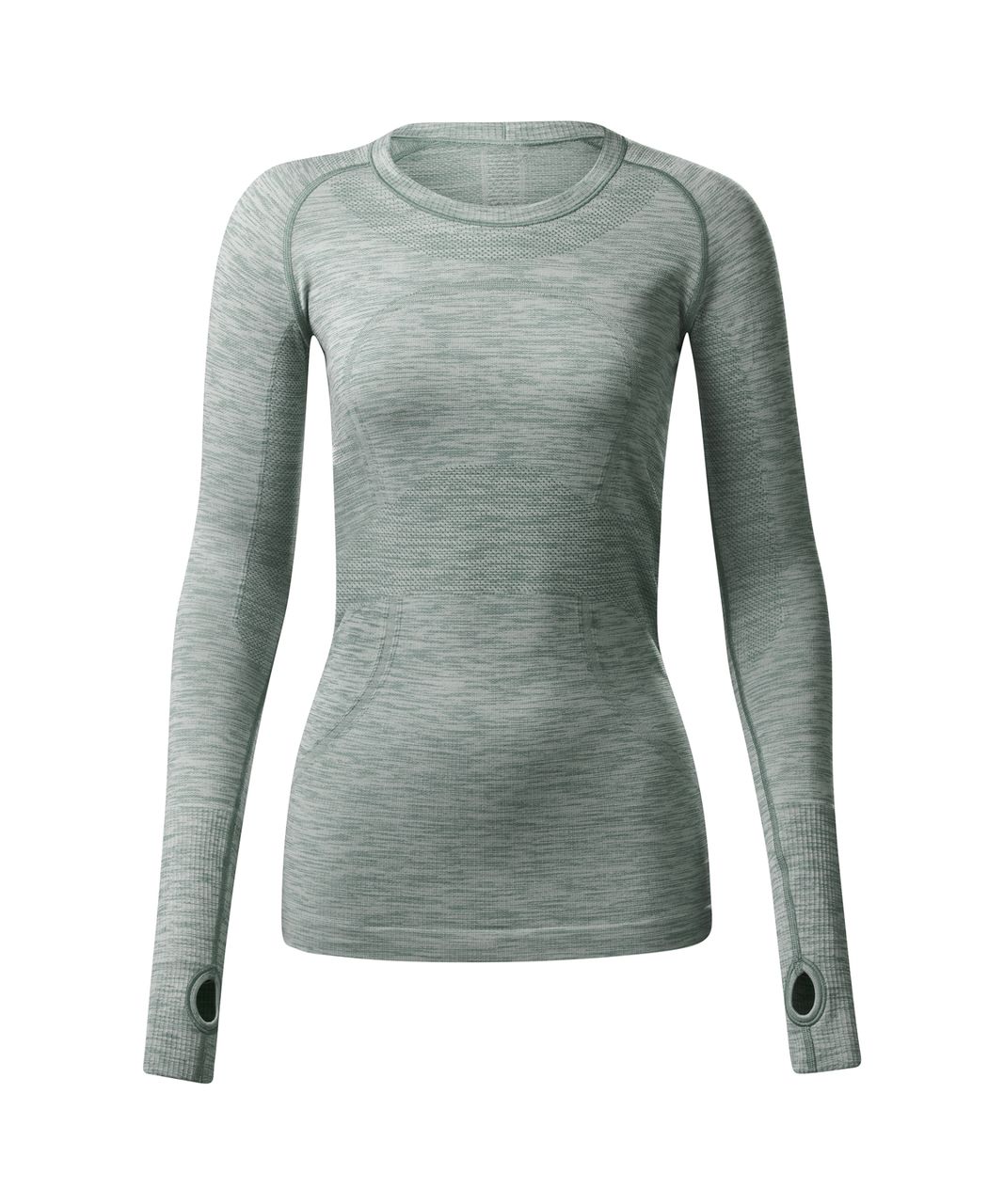 Lululemon Swiftly Tech Long Sleeve Crew - Heathered Desert Olive