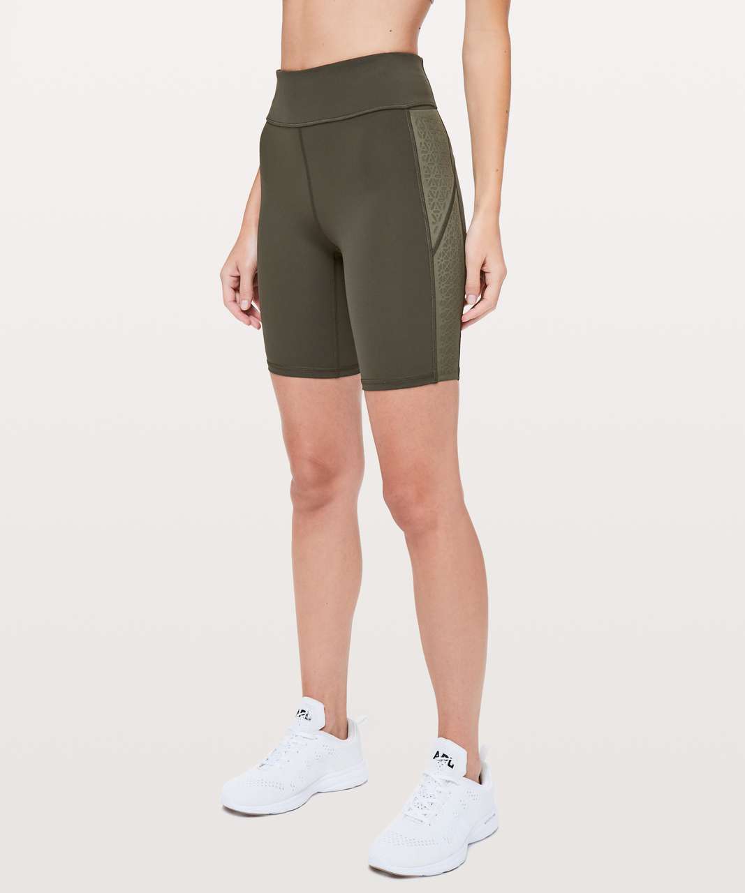 Lululemon Align Short *4 - Dark Olive - lulu fanatics