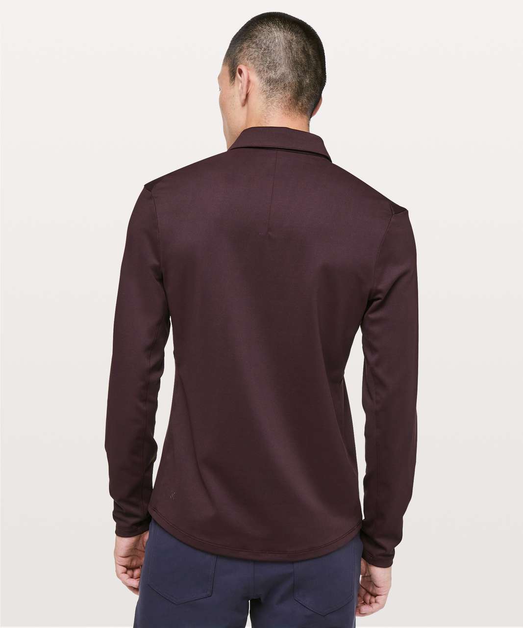 Lululemon Division Polo - Black Plum