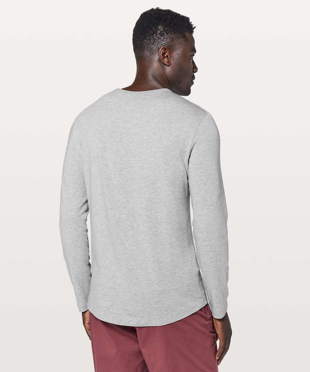 Lululemon 5 Year Basic Long Sleeve - Heathered Core Light Grey