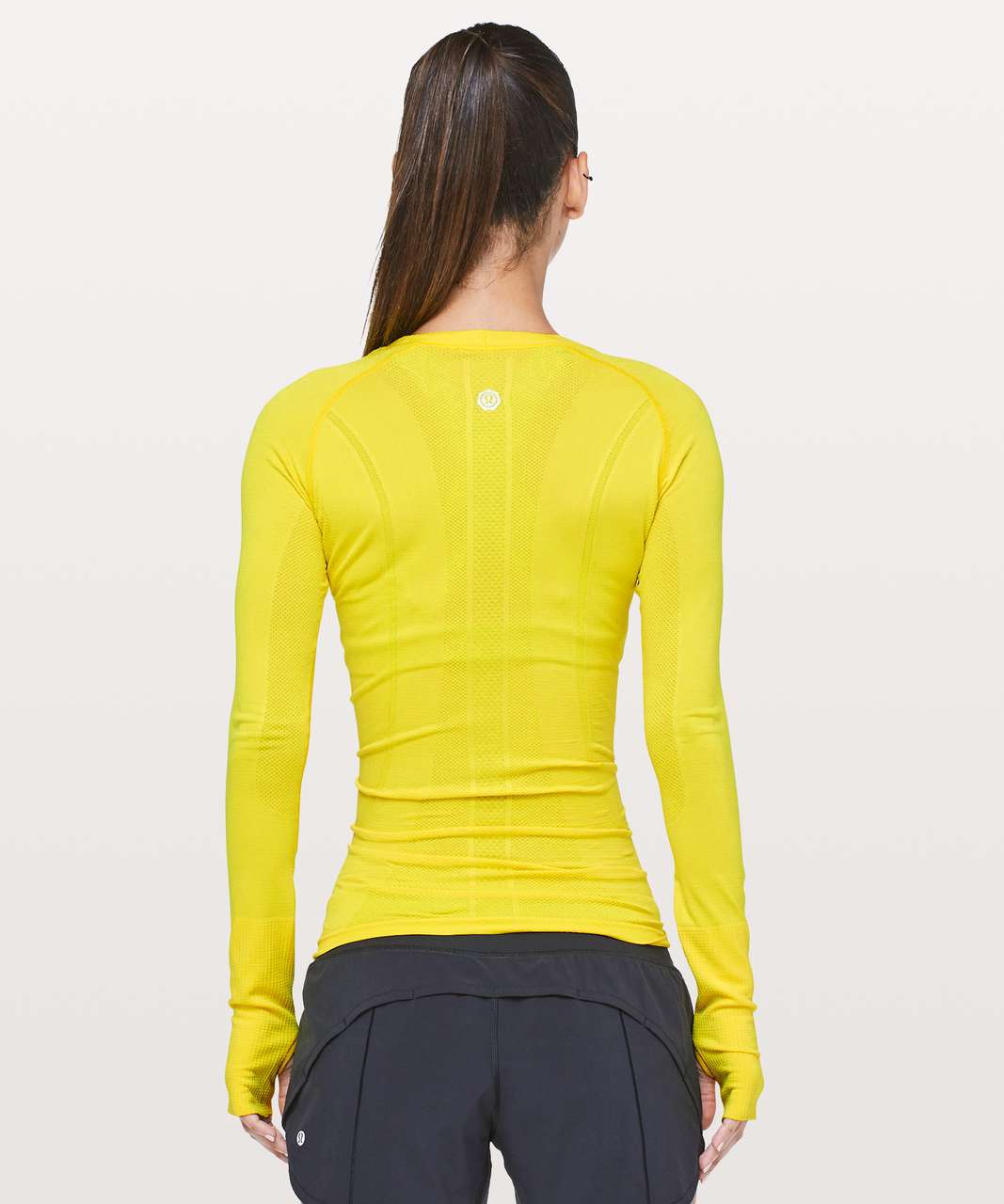 Lululemon Swiftly Tech Long Sleeve Crew *SW - Sonic Yellow / Sonic Yellow -  lulu fanatics