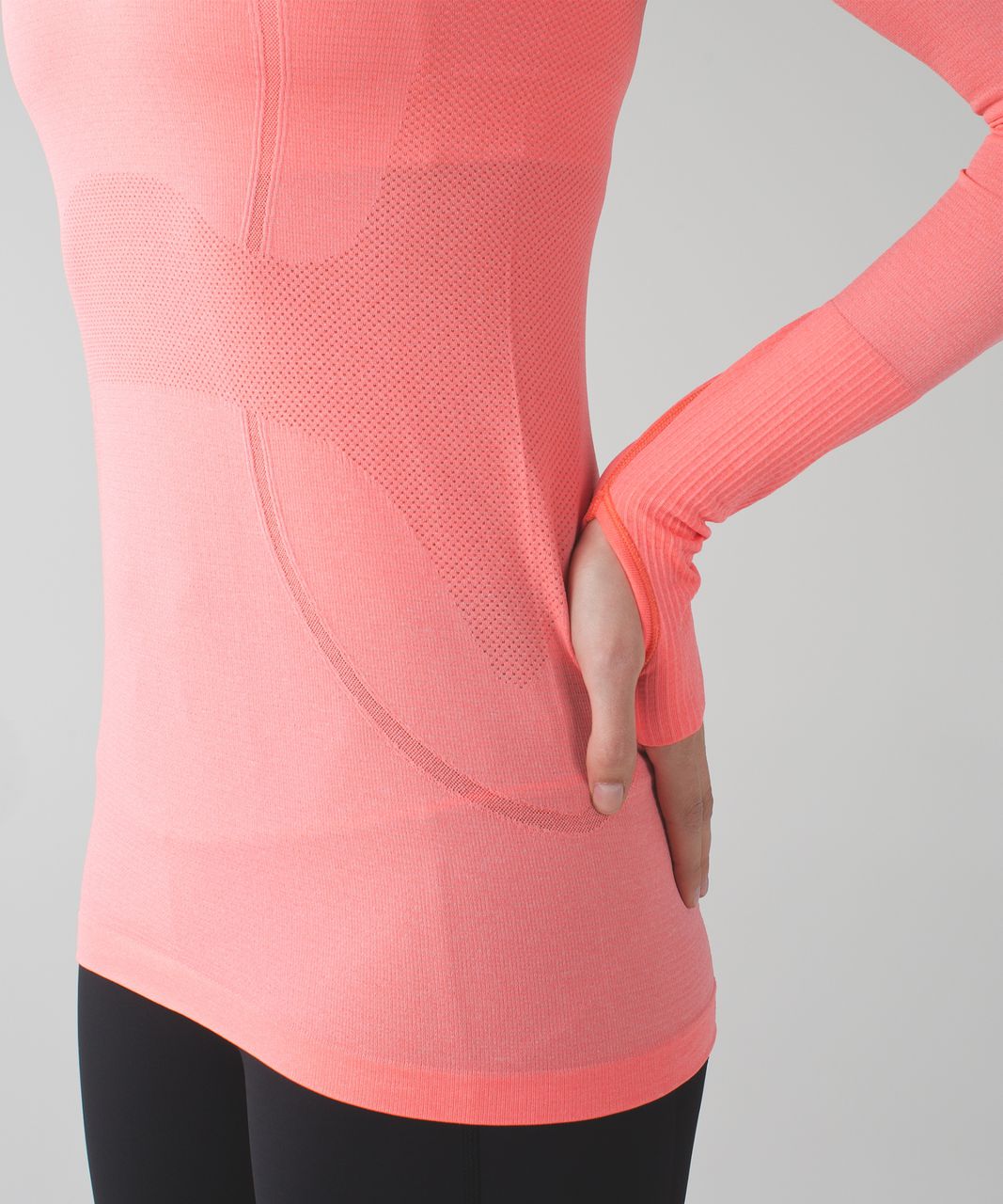 Lululemon Swiftly Tech Long Sleeve Crew - Heathered Very Light Flare (First Release)