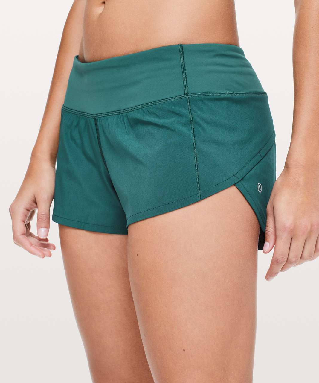 Lululemon Speed Up Short *2.5" - Green Jasper