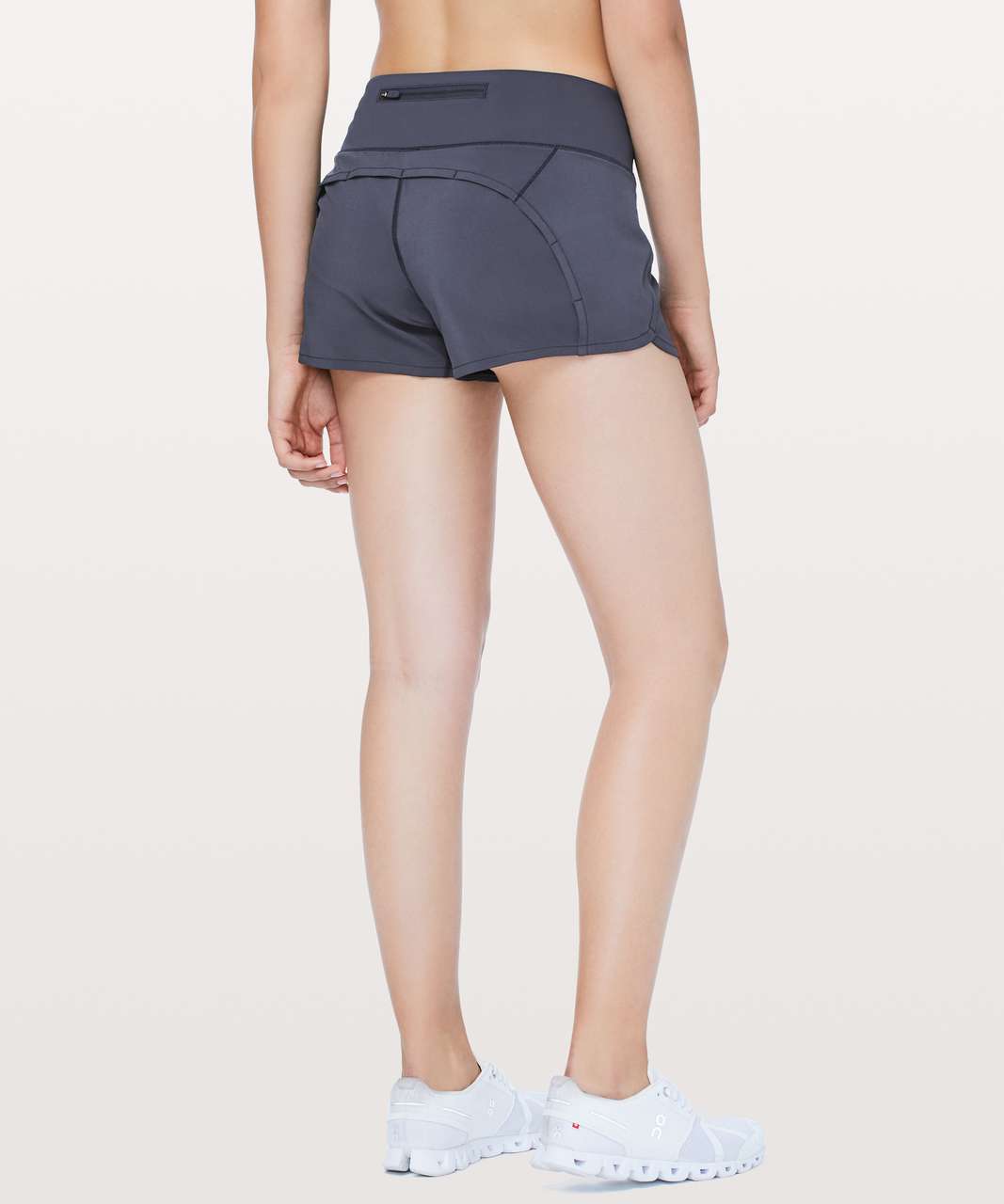 Lululemon Run Times Short II *4" - Cadet Blue