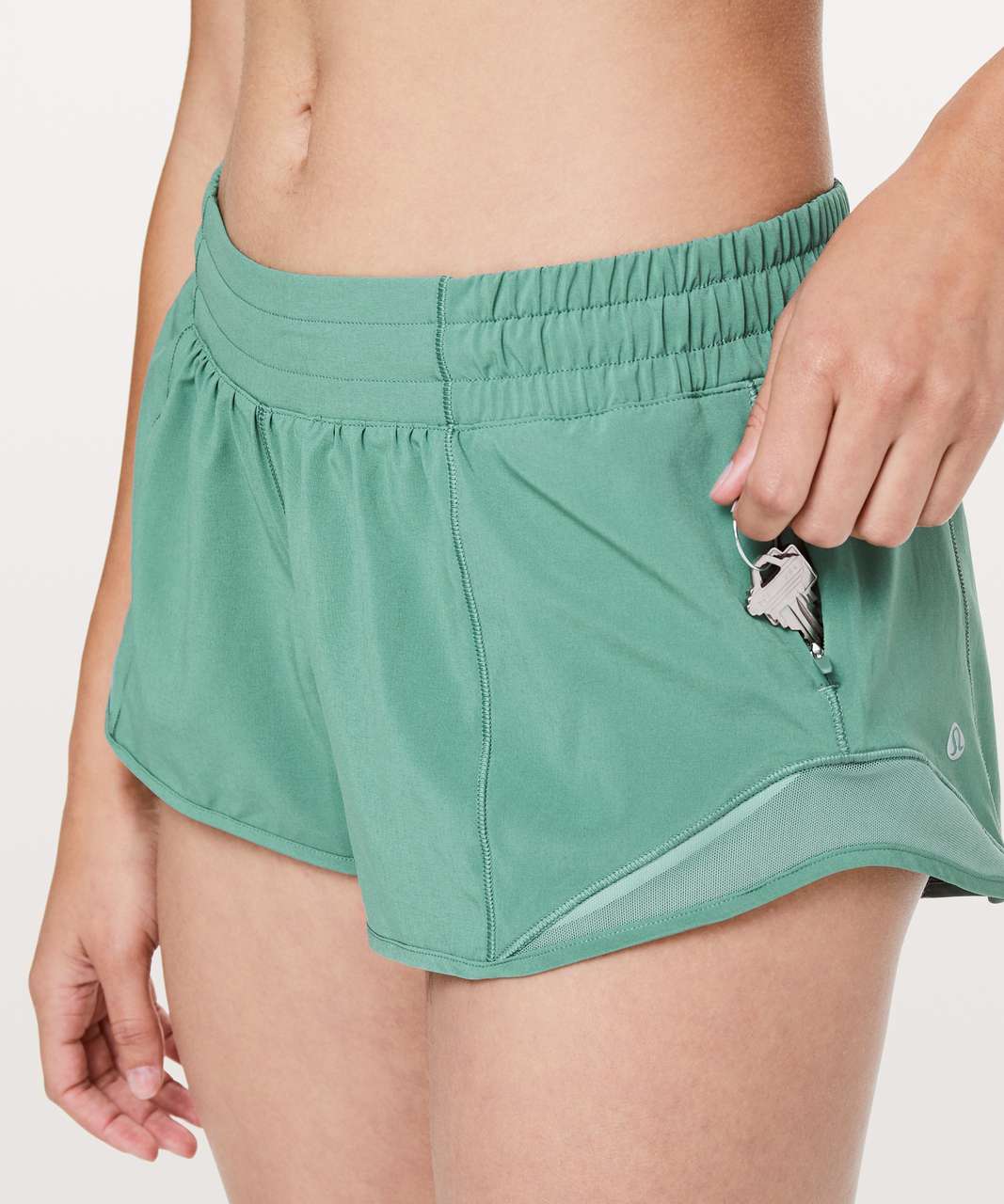 Lululemon Hotty Hot Short II *2.5" - Frosted Pine (First Release)