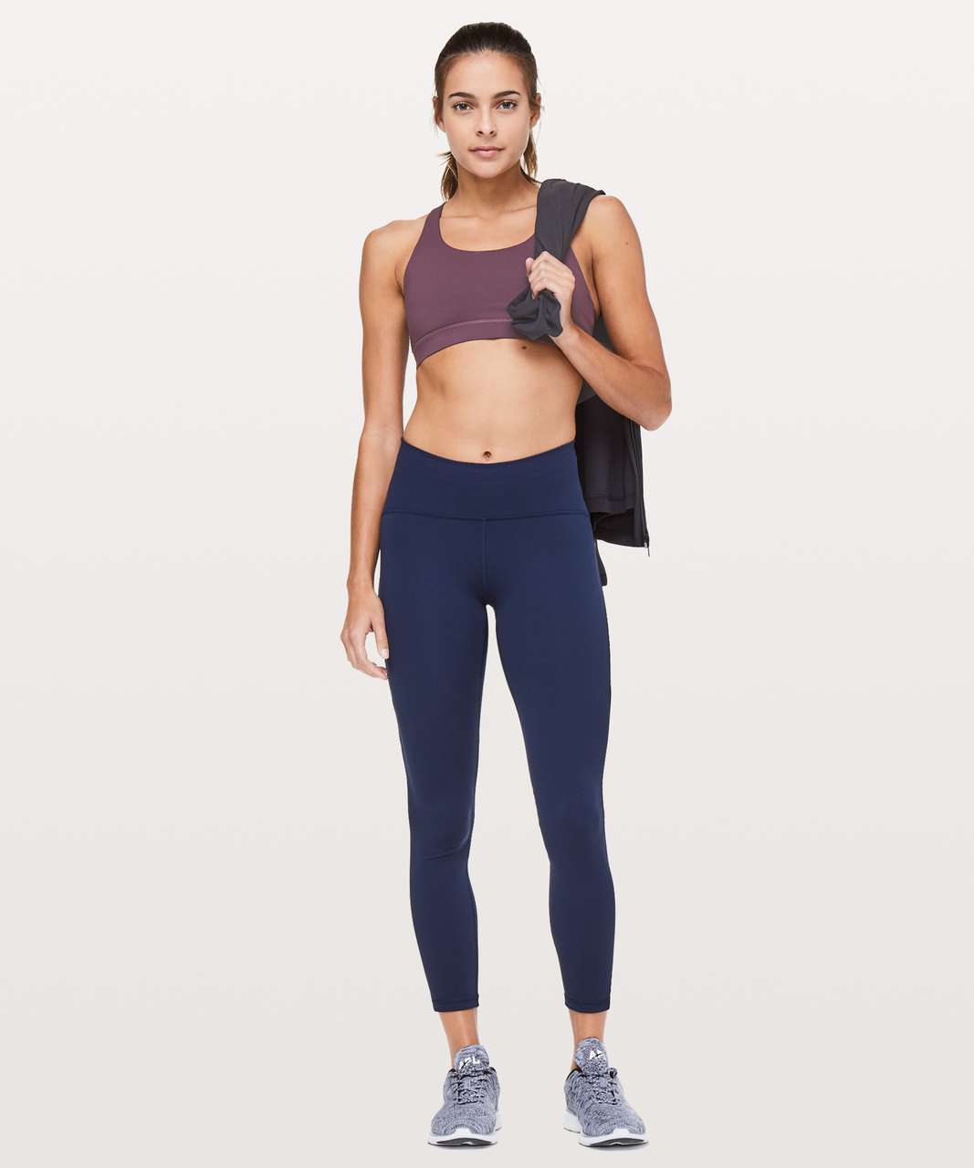 Lululemon Time To Sweat Bra - Hinshu Alpine White Multi - lulu fanatics