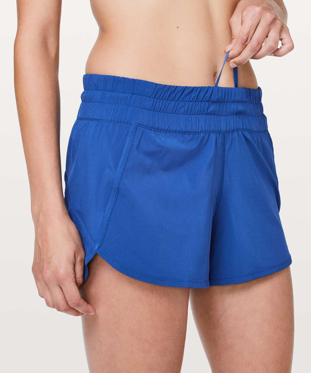 Lululemon Tracker Short V *4" - Cyber Blue