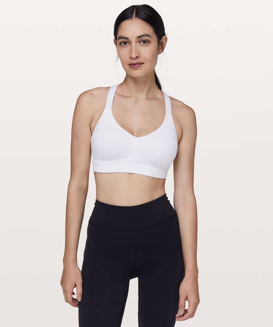 Lululemon Speed Up Bra *High Support for C/D Cup - White