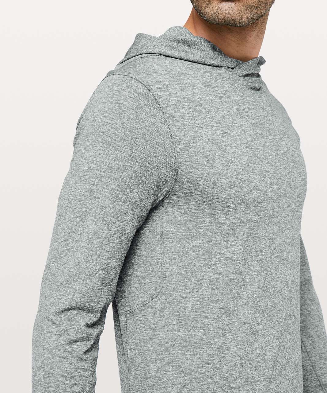 Lululemon Drysense Hoodie - Heathered Sea Steel