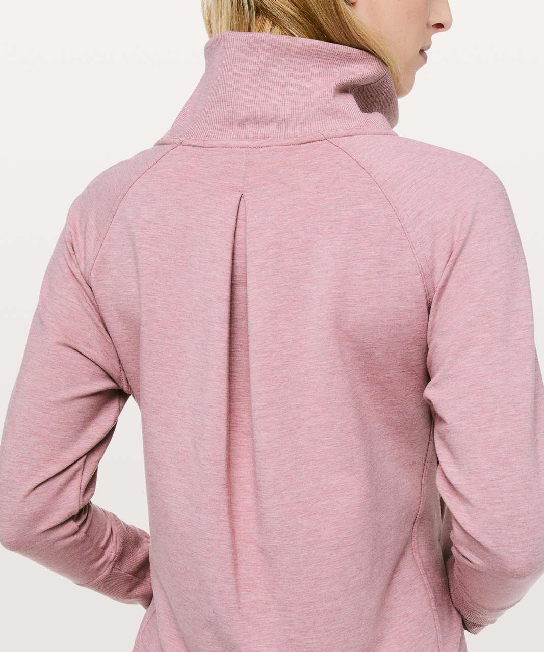 Lululemon High Lines Pullover - Heathered Vintage Mauve