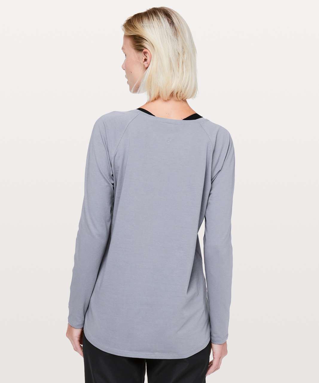 Lululemon Emerald Long Sleeve - Lilac Stone