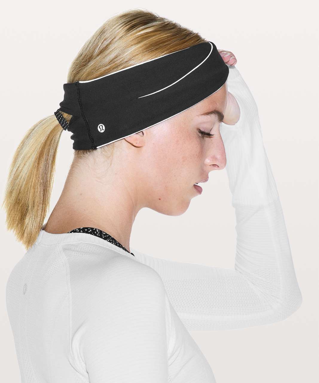 Lululemon Cross Chill Run Earwarmer - Black